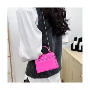 야무치 여자 데일리룩 가방 미니백 슬림핏 체인백 이른 봄 아크릴 숄더백 미러 KUK1