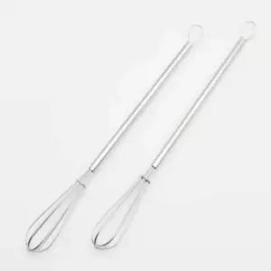 스텐 미니 거품기 2P 핸드 생크림휘핑기 수동 달걀 일제 계란