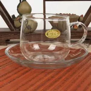 투명컵 투명 컵찻잔 주방 내열유리컵 다도 아인슈페너