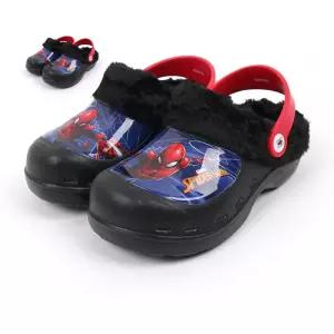 스파이더맨 다듀 방한 샌들 캐릭터 털신 아동 슬리퍼