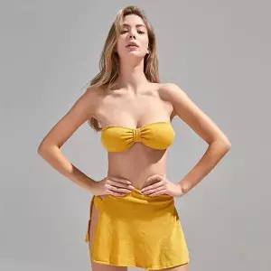 [하프클럽/셀러허브_여성트랜드패션]풀빌라 비키니 체형커버 여성 러블리