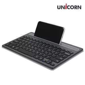유니콘 블루투스무선키보드 스마트폰 태블릿거치 멀티노트북 핸드폰 저소음 고급 연동 아이패드