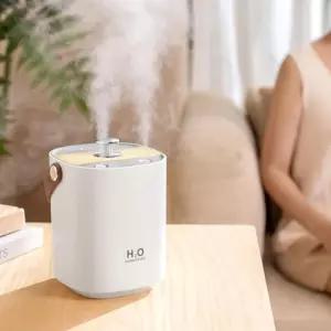 1.2L용량 저소음 LED 무드등 가습기LED 등가 탁상용 사무실 인테리어 램프 12L 12L등 LED등