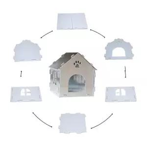 길고양이집 강아지 하우스 겨울용 야외 숨숨집 텐트 애견 실외 야외개 실외견 마당개 용개 여름 캠핑 실내
