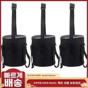 유골함 보관 수납 (30x26CM) 이동 항아리 운반 블랙 장례식 가방 커버