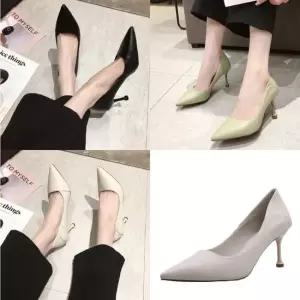 여자 뾰족앞코 정장 구두 펌프스 스틸레토 하이힐 7cm 여자신발 여성신발 여자구두