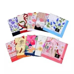 나염 데일리 남녀 위생손수건 10매 순면손수건 아웃도어 데일리손수건 외출시 산책 운동