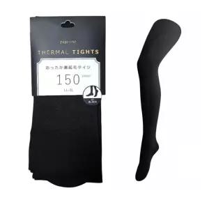 일본직수입 150D 기모 팬티 스타킹 LL-3L 따뜻한 검정 블랙 여성 패션