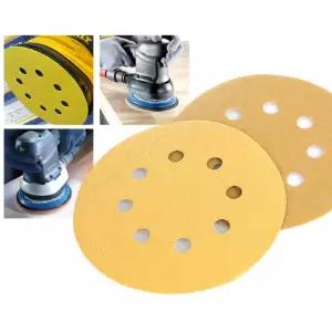 원형 사포 8홀 40방-600 100장 전동샌더기 전체호환보쉬딩기 디월트 마끼다 페스툴 페스