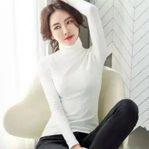 기모티셔츠 목폴라 이너웨어 크루넥티브러시드 타틀넥 폴라넥