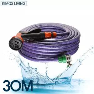 (무독)7기능 호스세트 30M 물호스 분사기 호수 원예 고압 세차용 정원용 릴호스 호스