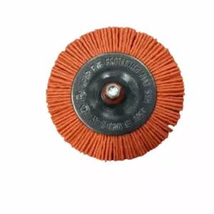 휠브러쉬 나일론 75mm 전동드릴 전기그라인더 와이어 임팩 광택기패드 원형 용와이어