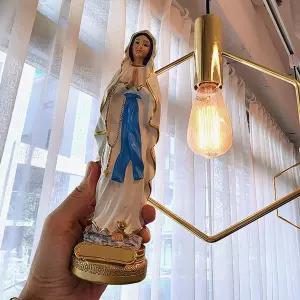성모마리아상 장식품 천주교 인테리어 소품 기념선물십자가 기도용품 종교 납골당 꾸미기 마리아상 성물 카
