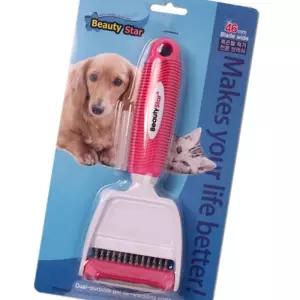 엉킨털 강아지빗 빗질 애견고양이빗 강아지 반려 미용 엉킨 갈이 죽은 펫브러쉬 개털 개빗 핀러쉬 디쉐딩