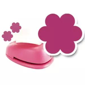 모양펀치 R-36 004 꽃잎 펀칭기 미니 꾸미 카드꾸미 장식용 펀치 펀칭