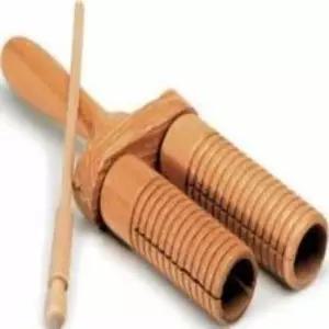 우드 귀로 (더블톤) 악기교구 유아음악 교육용 치료 예술 창의 도구