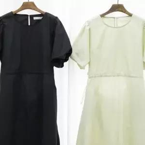 [하프클럽/시드마켓]하프뒷트임스트링원피스 405S140S 빅사이즈 여성