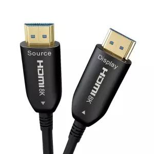 Ytek YT-H21A03 8K HDMI 2.1 AOC 광케이블 3M노트북용 노트북선 복합기 영상 전송 모니터