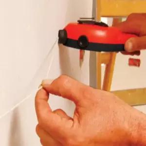 분말먹통 그립형 수동 작업공구 먹줄 선긋기 금긋기 라인 쵸크 먹기계 초크 수공구 먹실