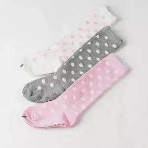 [하프클럽/지앤]유아동니삭스 S코튼도트반장(1족)