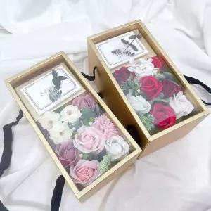 비누꽃 박스선물 카네이션용돈 조화 용다발