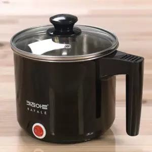 키친아트 라면 포트 블랙 1L주방용멀티 전기 다용도조리기 조리기 조리용 요리용 주전자