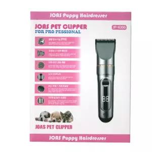 조아스 JP-6300 애견 이발기이 이용기계 강아지미 반려 애완 털깎는 바리캉 클리퍼 이클리퍼 트리머 강아지