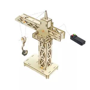 티처스 STEAM 전동 타워 크레인-도르래의 원리 (G-35) X 5SET과학교구 키트 학습용만들기 교육용만들기 초