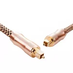 광케이블 오디오 옵티컬 SPDIF 티비 골드메탈 각대각 규격 오디오선