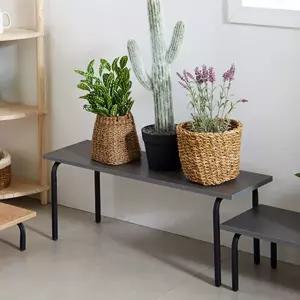 대형 화분받침대 선반대 장식 진열대 정리대 받이 다용도 플랜트박스 인테리어 다육이