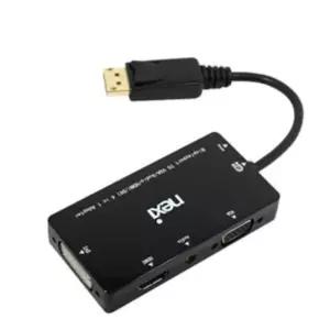 NEXI Displayport to VGA Audio HDMI DVI네트워크장비 회사컨버터 사무실 교실 학교 케이블 변환 연결 PC
