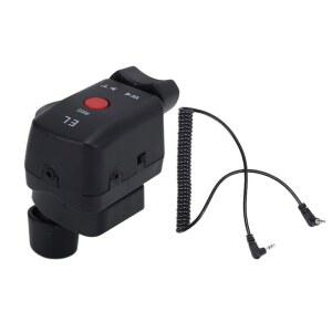 캠코더 줌 컨트롤러 DV 카메라 리모컨 렌즈 제어 및 녹화 2.5mm 잭 케이블 비디오 삼각대 핸들 마운트 캠코더용