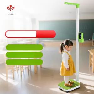 키재는기계 신장계 검사 신장측정기 몸무게 병원 접이식 체중 벽부착 올인원
