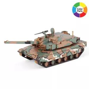 미니 K2 전차방학숙제 목재모형 조립키트 완구