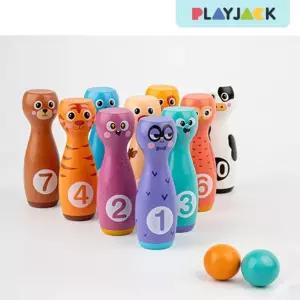 PV 우드 캐릭터 볼링놀이장난감 어린이 키즈 운동