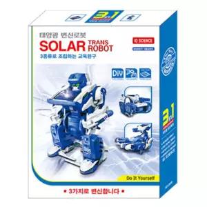 POB 태양광 프라모델 - 3종 변신로봇교육용 조립 완구 아동용 어린이용