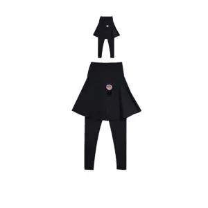 임산부도 예쁜 코디가 가능한 플레어 치마 X 2벌복대형 임부기모 레깅스 만삭 임신초기 형태 임부옷 임산부