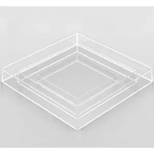 촬영용 아크릴 연출 투명 어항 수중 촬영 트레이