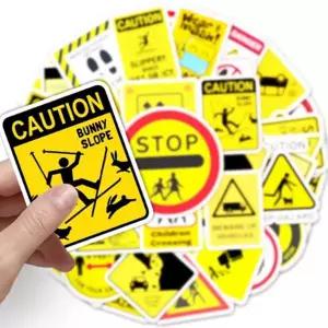 캐리어 스티커 리무버블 휴대폰 꾸미기 노트북 스티커 자동차 50p 재활용 표지판 다꾸 데코 패션 캠핑 헬멧