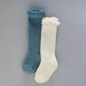 [하프클럽/지앤]유아아동 p크림루미프릴 니삭스(2족)세트 반타이즈