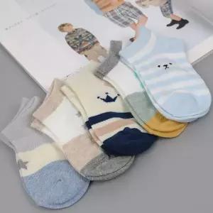 [하프클럽/지앤]유아동 j카이망사(5족)세트발목 양말