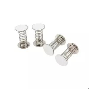 10개 신제품 2.5cm 바운싱 스탠디 스프링 장난감 액세서리 장난감 대시보드 인형 머리 스프링 베이스 DIY