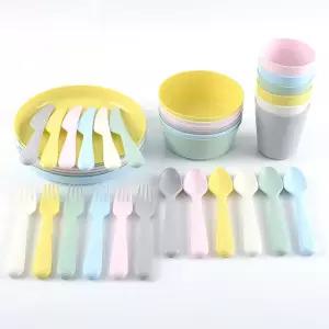 칼라스 접시 어린이 포크 식기 그릇 KALAS 아동용 컵 16WFKITC54 그릇6개
