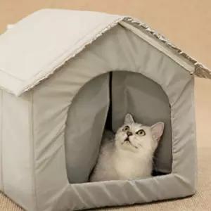 방수 지붕 설계 길고양이 집 야외 설치형 대형 하우스 형고양이 입구가림막 보온 방풍