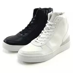 남성 하이탑 신발 운동화 국산 옆지퍼 키높이 스포티 하이탑운동화 하이탑스니커즈