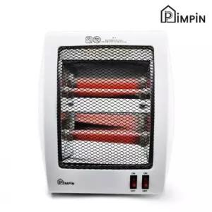 핌핀 석영관 전기히터 난로 온열기 책상 사무실 2단온풍기 난방 용품 스탠드온 난방기 식당 식당온 카페온