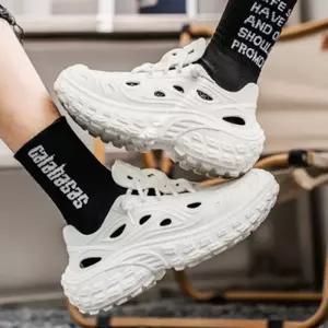 남녀공용 샌들 비치 운동화형 캐주얼 데일리 가벼운 여름 통기성 아쿠아 미끄럼 물놀이 활동 야외 워터슈즈