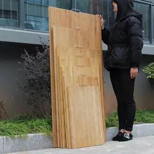 업소용 큰 도마 빵 롤링 만두피 나무도마 주방 손잡이 반죽 나무