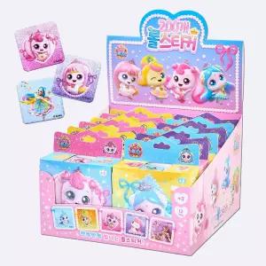 프린세스 캐치티니핑 롤 스티커-12EA놀이 문구 팬시 꾸미기 미니 스티커북 세트 캐릭터