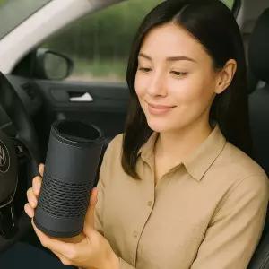 클린디 프레시 먼지 냄새제거 차량용 공기청정 블랙미니 정화